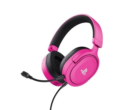 Trust 25557 Headset Gaming Gxt498p Forta Ps5 Pink
