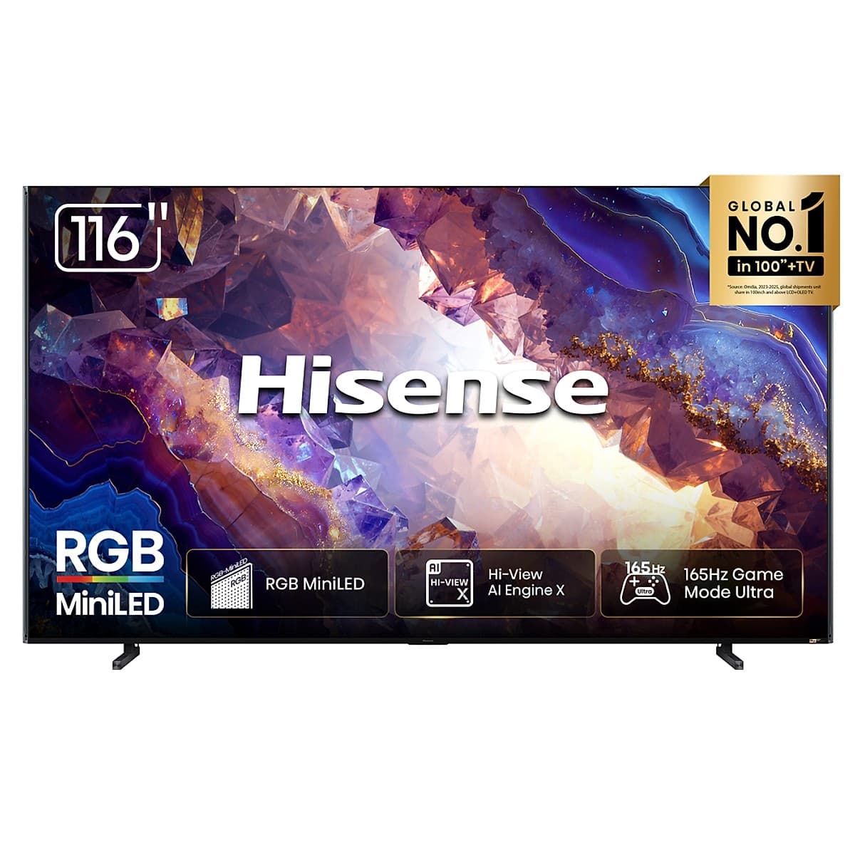 Smart Tv Hisense 116" Ux Premium Rgb Miniled 4k Uhd