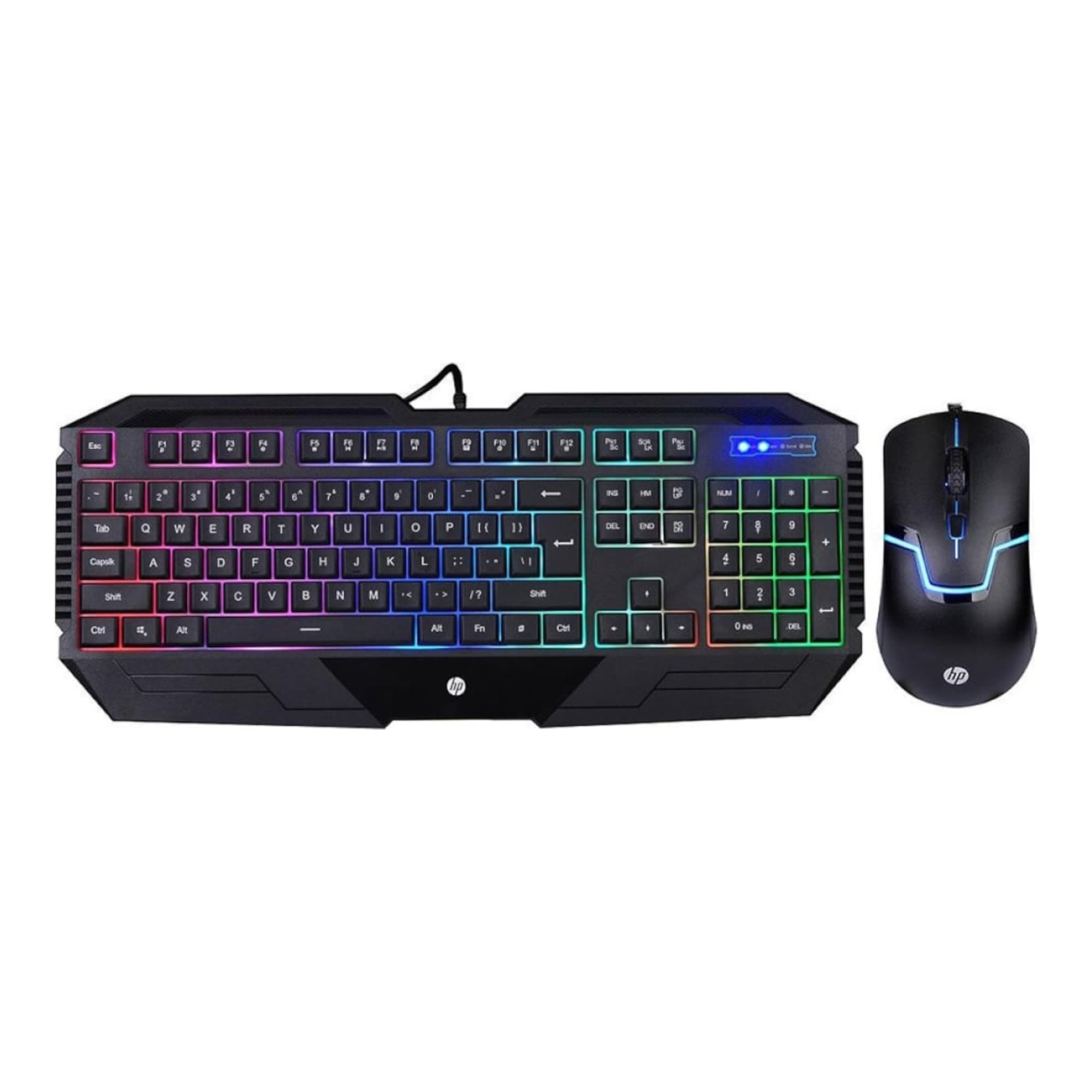 Combo Gaming Usb Mouse Y Teclado Hp Gk1100