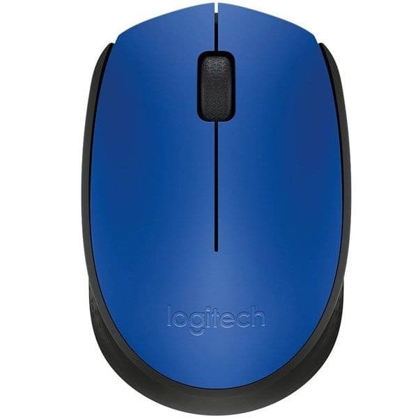 Mouse Inalámbrico Logitech M170 Azul Bi-Tono Negro Usb