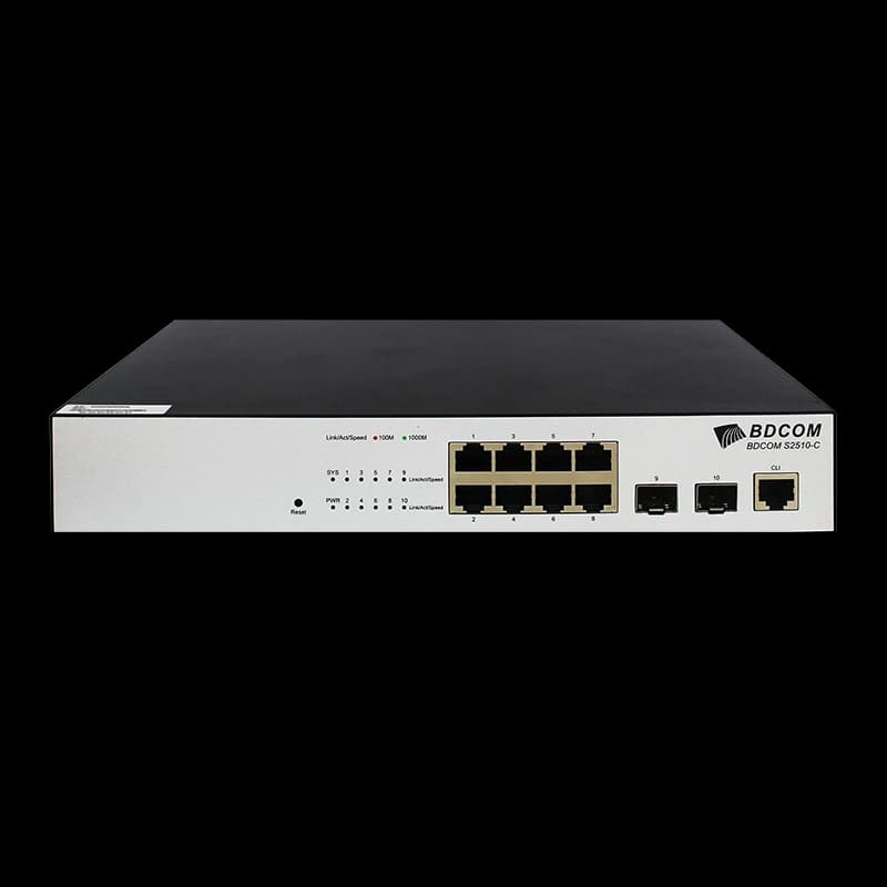 Switch Bdcom L2 8*1g + 2*1g Sfp