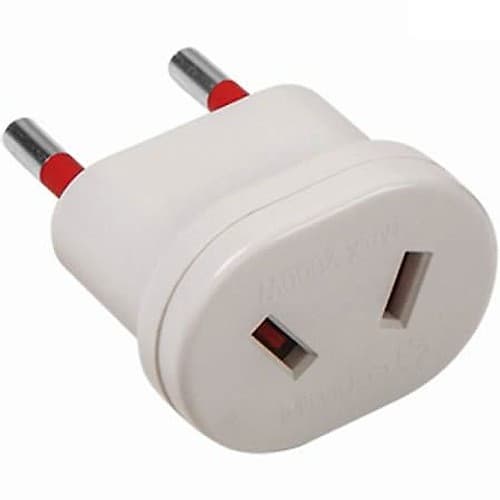 Electricidad Adaptador Nema A 2enl S/Tierra Blanco Vivion