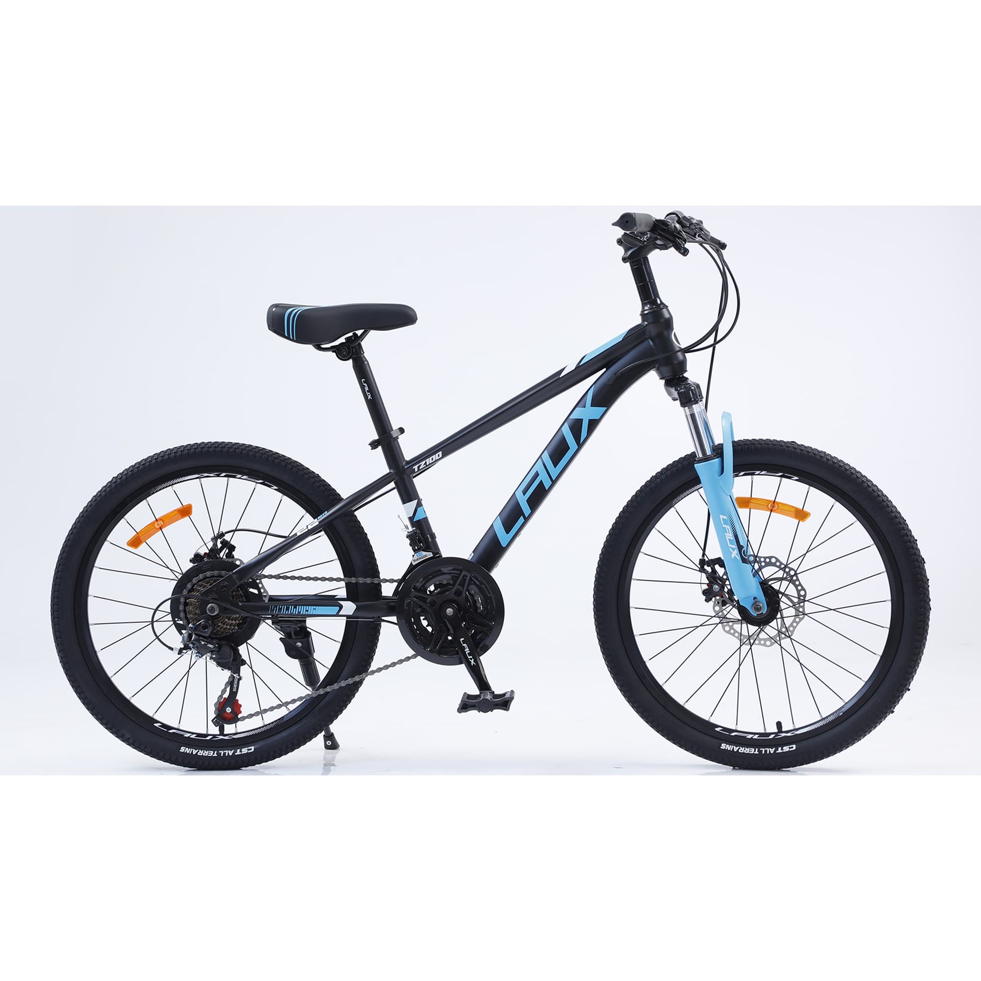 Bicicleta Para Niño Laux Tz100 21v Rodado 22