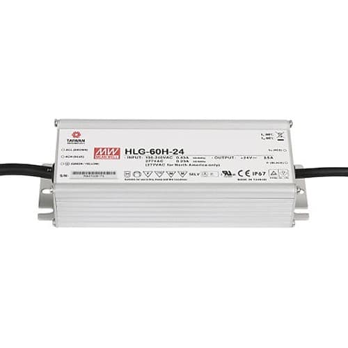 Driver De Alimentación Led Ip65 Cc/Cv Ac/Dc 22-27v 2.5a