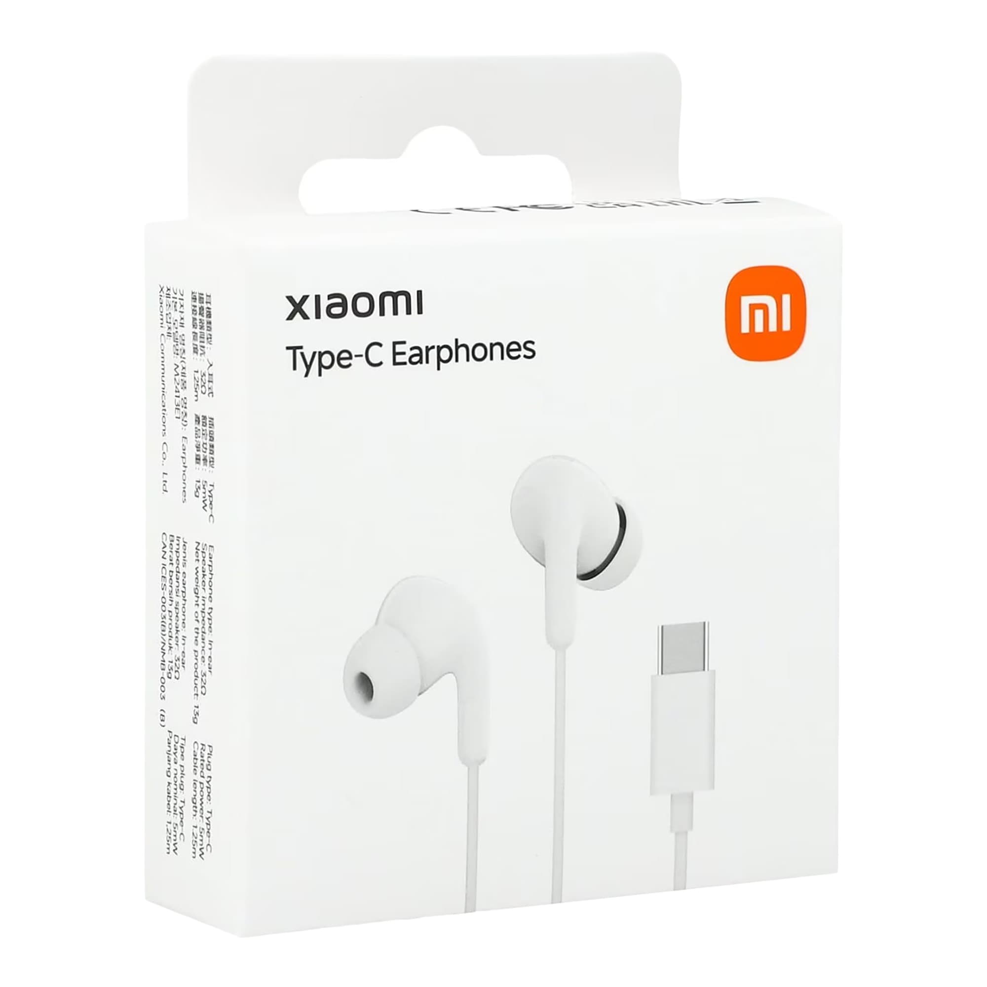 Auriculares Cableados Usb C Xiaomi Bhr8931gl Ip54 12.4mm