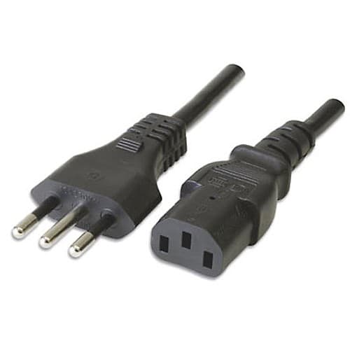 Cable Alim C13 A 3 En Linea 1.8m 0.75mm Manhattan