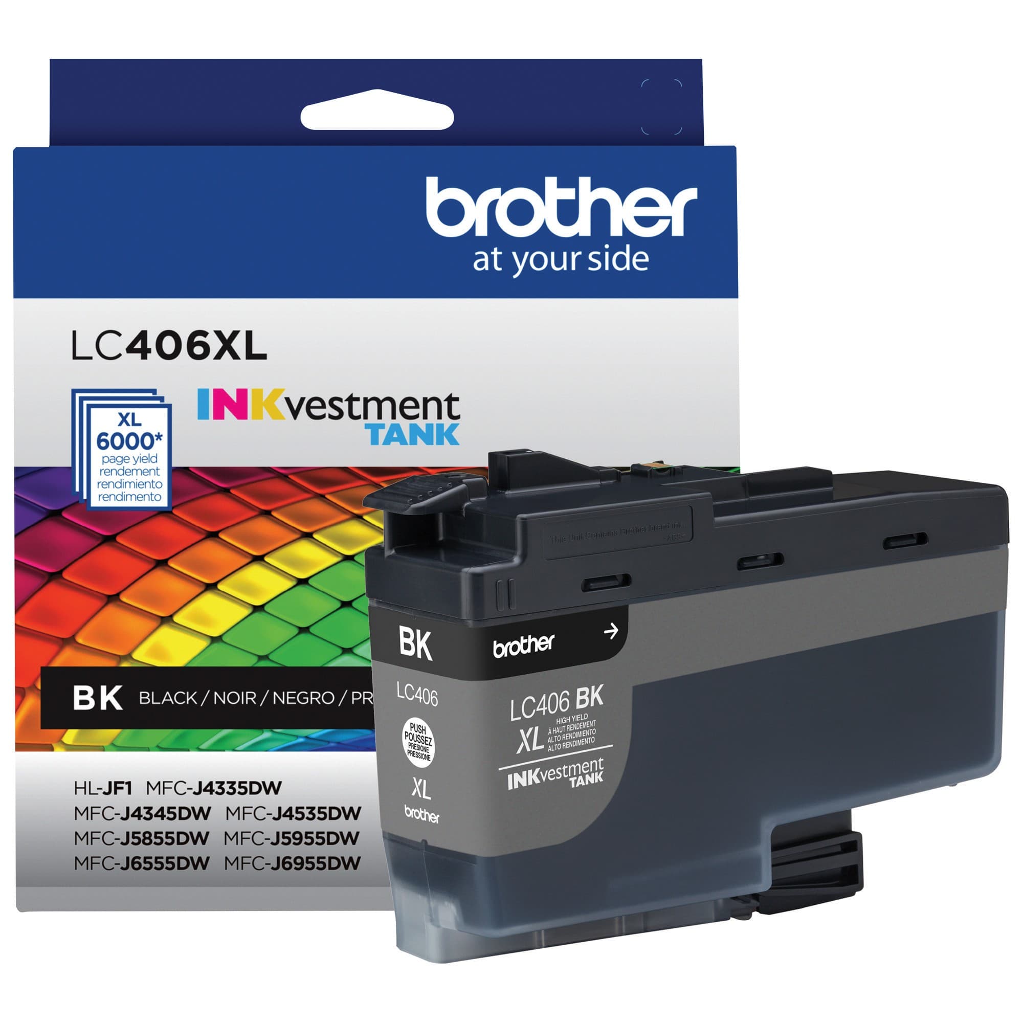 Cartucho De Tinta Brother Negro Para Inkjet Mfcj6955dw