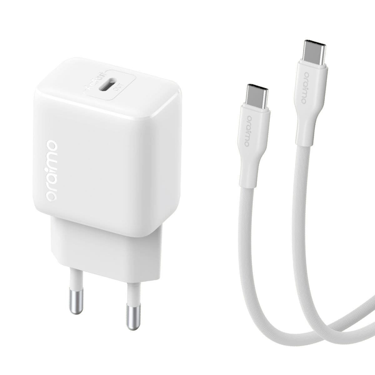 Cargador Oraimo + Cable Usb-C 35w Wt