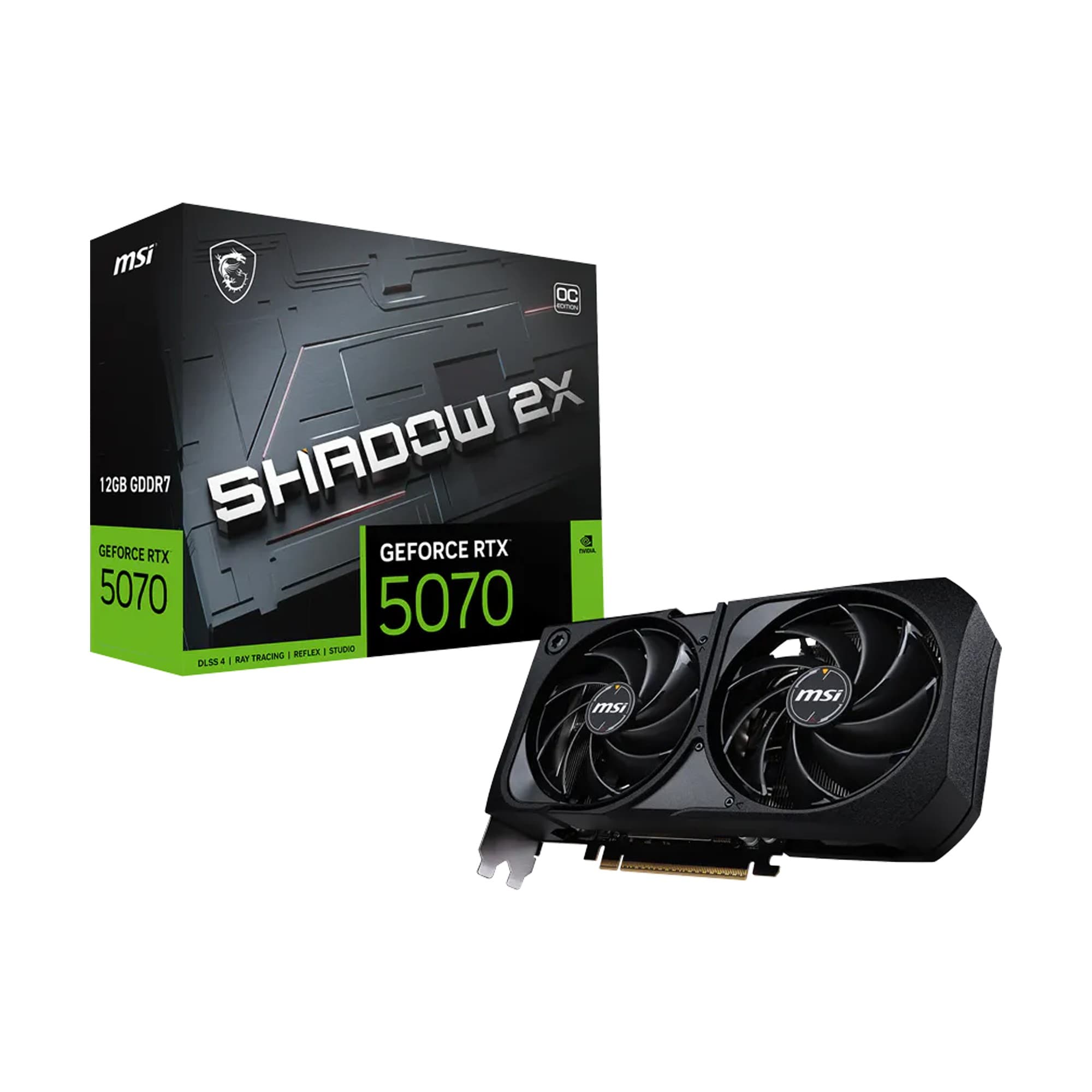 Tarjeta De Video Msi Nvidia Geforce Rtx5070 12gb Gddr7