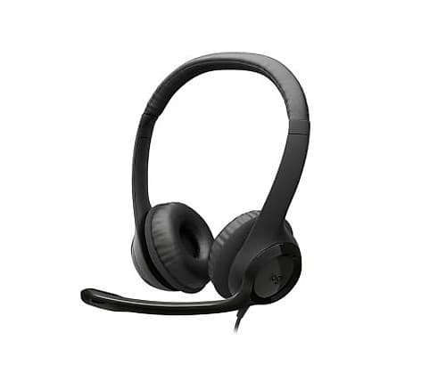 Logitech 981-001575 Headset H390 Usb-C Midnight Black P/Promo**