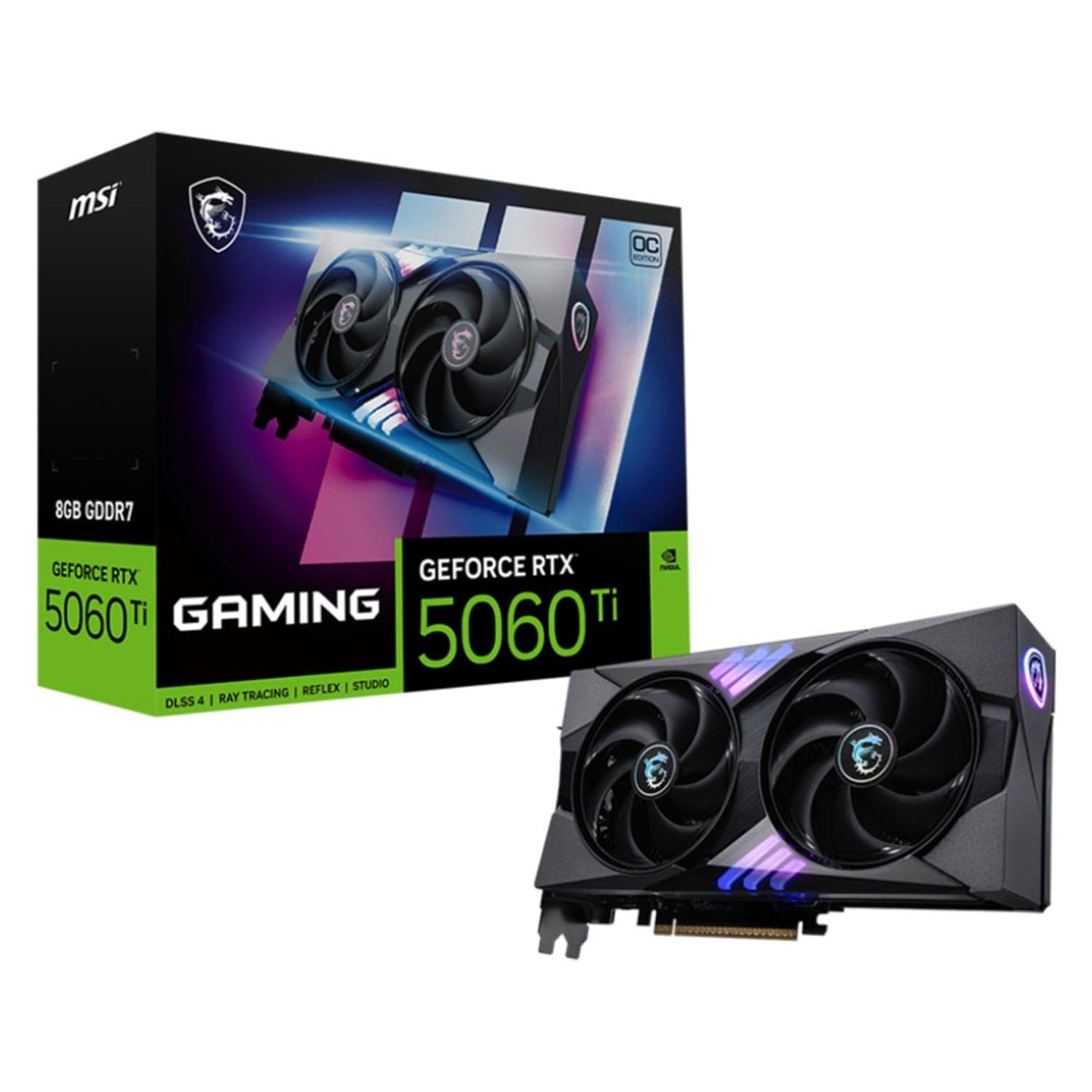 Tarjeta Gráfica Gigabyte Rtx 5060 Ti Gaming Oc 8g