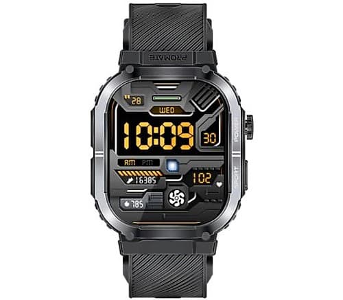 Promate Xwatch-Sl.Black Reloj Smart Bt 2.01" Ip68 Black
