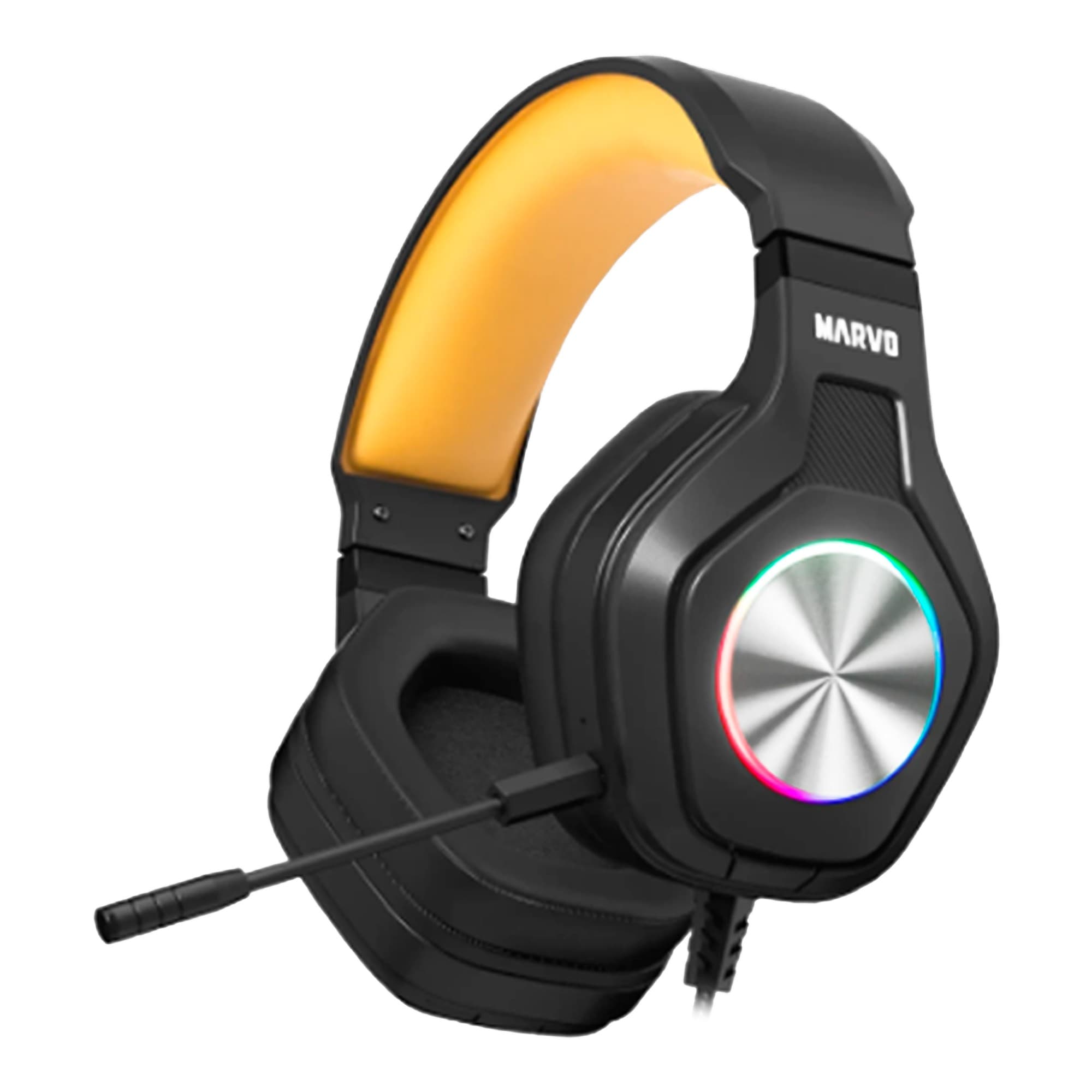 Auriculares Gaming Cableados Marvo Pulz 80 Rgb