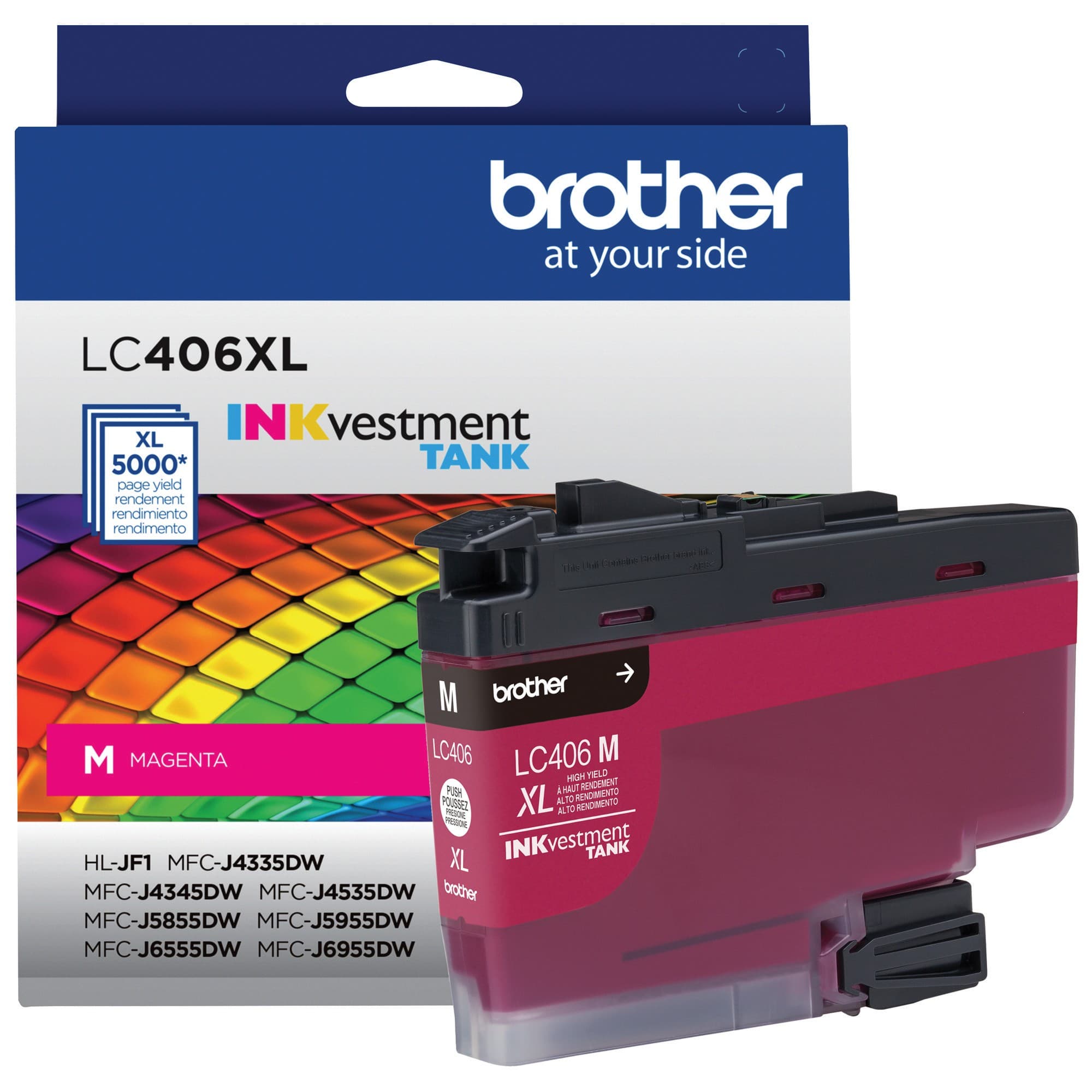 Cartucho De Tinta Brother Magenta Para Inkjet Mfcj6955dw