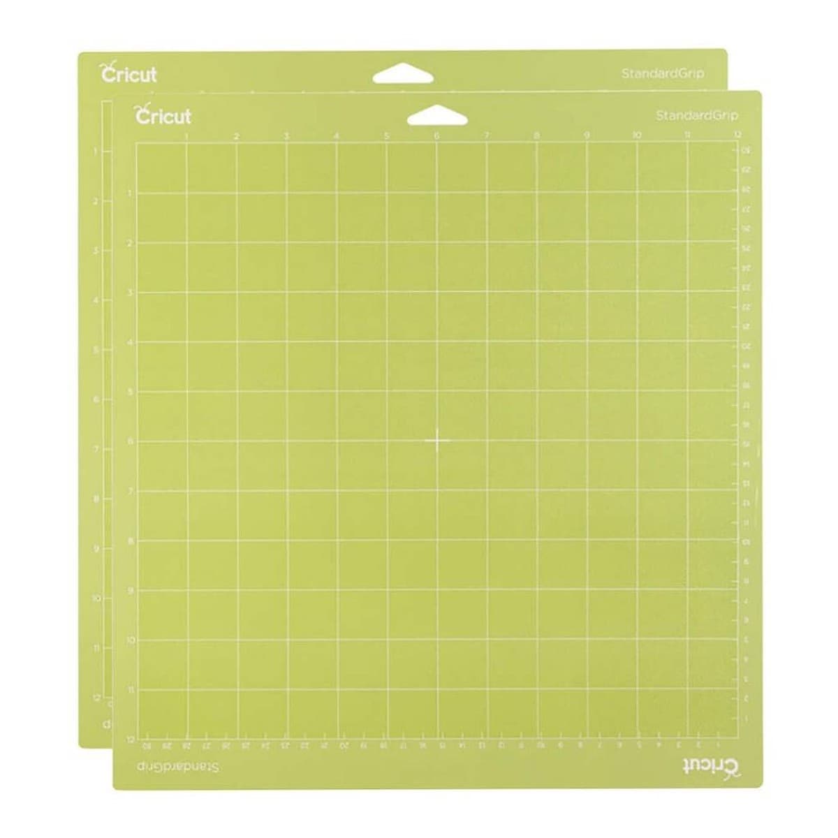 Paquete De 2 Tapetes De 30.5 Cm X 30.5 Cm (12" X 12") Para Materiales De Peso Medio - Tapetes Standardgrip De Cricut