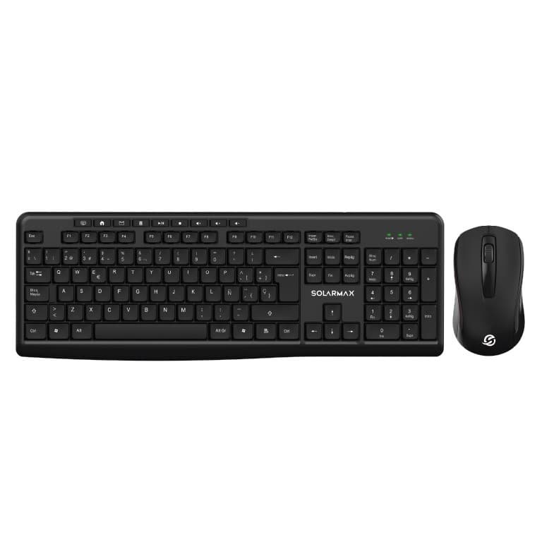 Combo Teclado+Mouse Inalambrico Multimedia Kmc2300b Solarmax