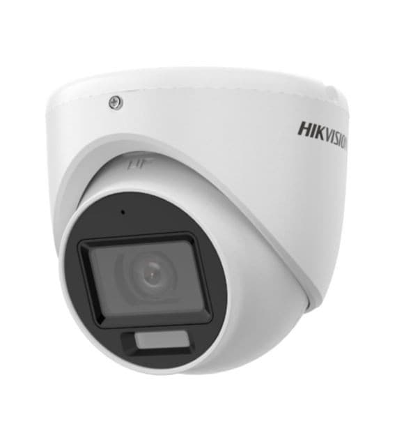 Cctv Cam Hdcvi 2mp Domo Audio Dual Ds-2ce76d0t-Lmfs Hikvision
