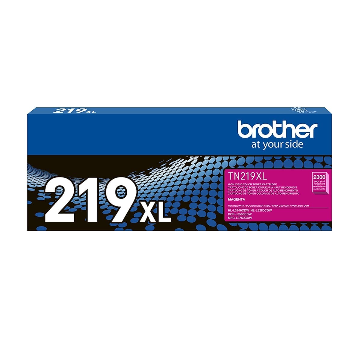 Cartucho Toner Brother Tn219xlm Magenta Dcp-L3560cdw. Rend 3