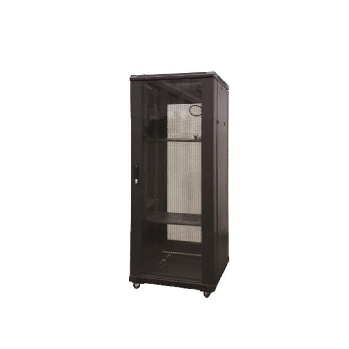 Vf-Rack Piso Negro 24u 600x800x1250 P/Hiperventiladas