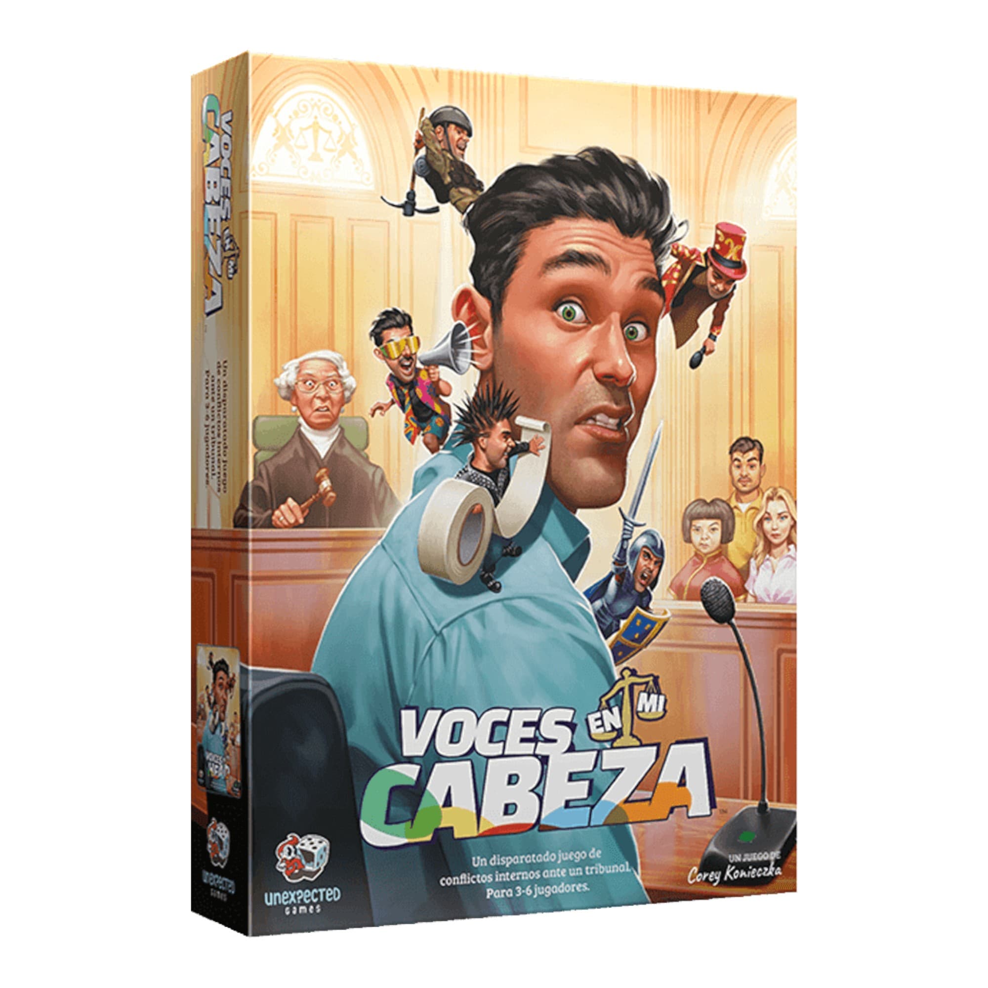 Juego De Mesa Asmodee Voces En Mi Cabeza +13