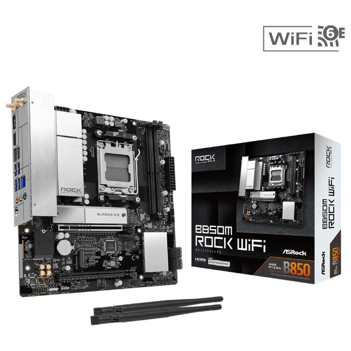 Motherboard Asrock B850m Rock Wifi Am5