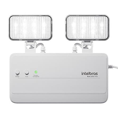 Luz Emergencia 1200lm 250m² Ip65 Homologada Bla 1202 Intelbras