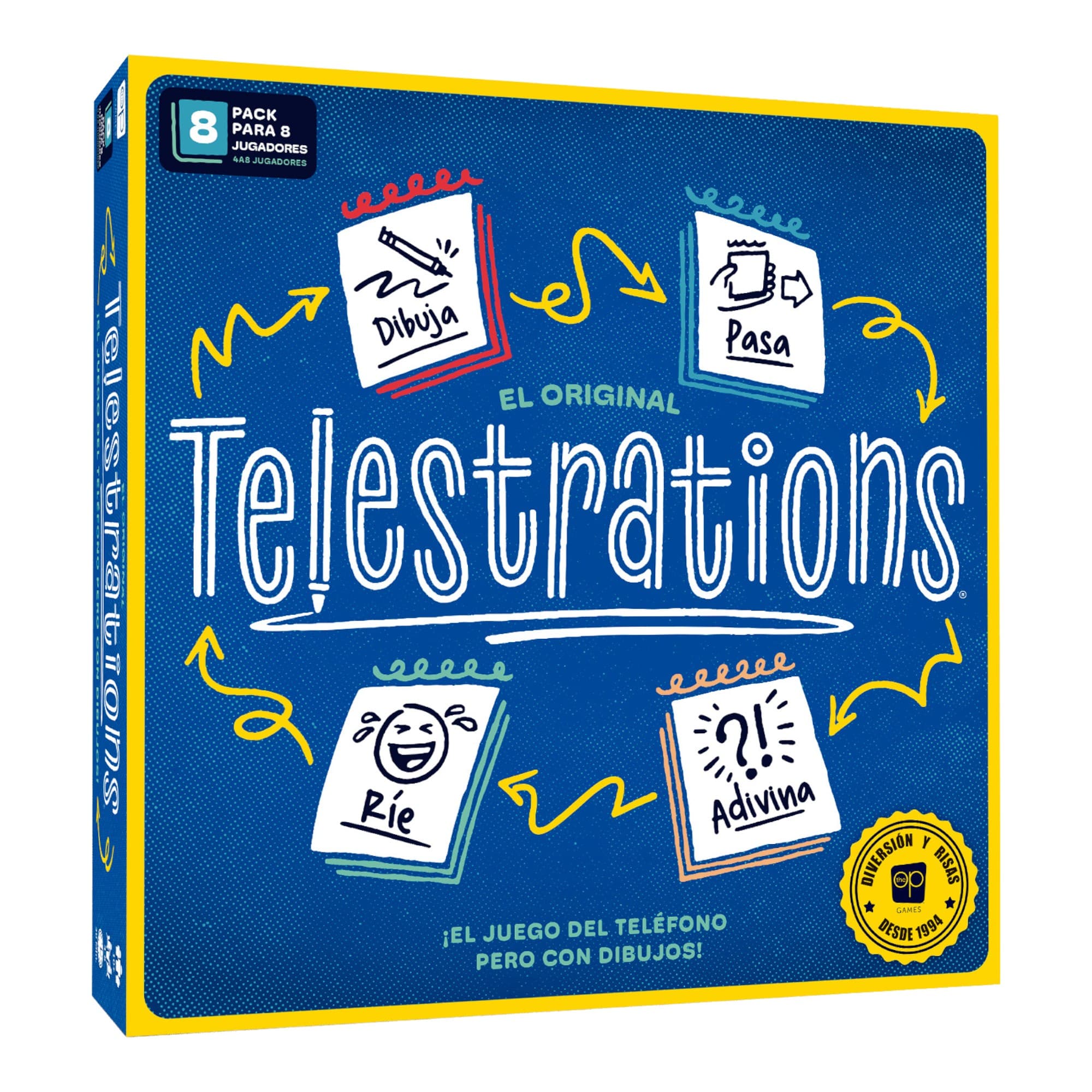 Juego De Mesa Asmodee Telestrations Refresh +10