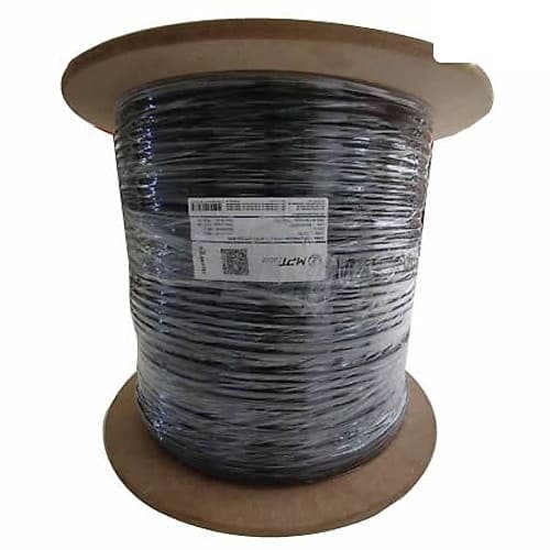Cable Utp/Ftp Cat6 Exterior 305m Negro Cobre Mpt Maxx/F6b