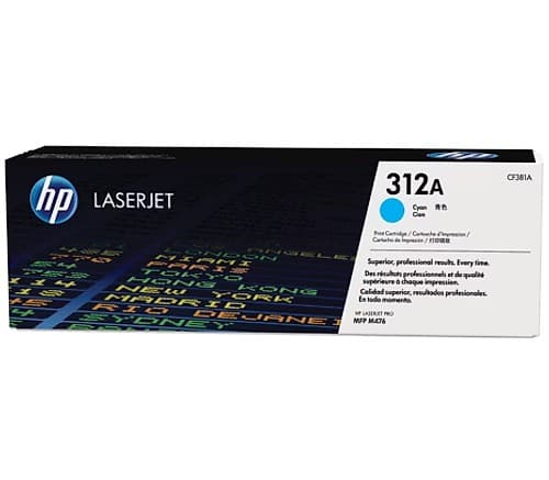 Hp Toner Cf381a Cyan M476 2.700 Copias Cp
