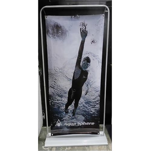 Banner Aquasphere M.Phelps Swim Suit Con Soporte