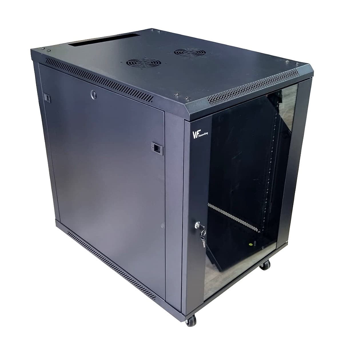 Rack 15u Negro Fijo 600x800x850 Piso/Pared Inc Pdu Tor Ru