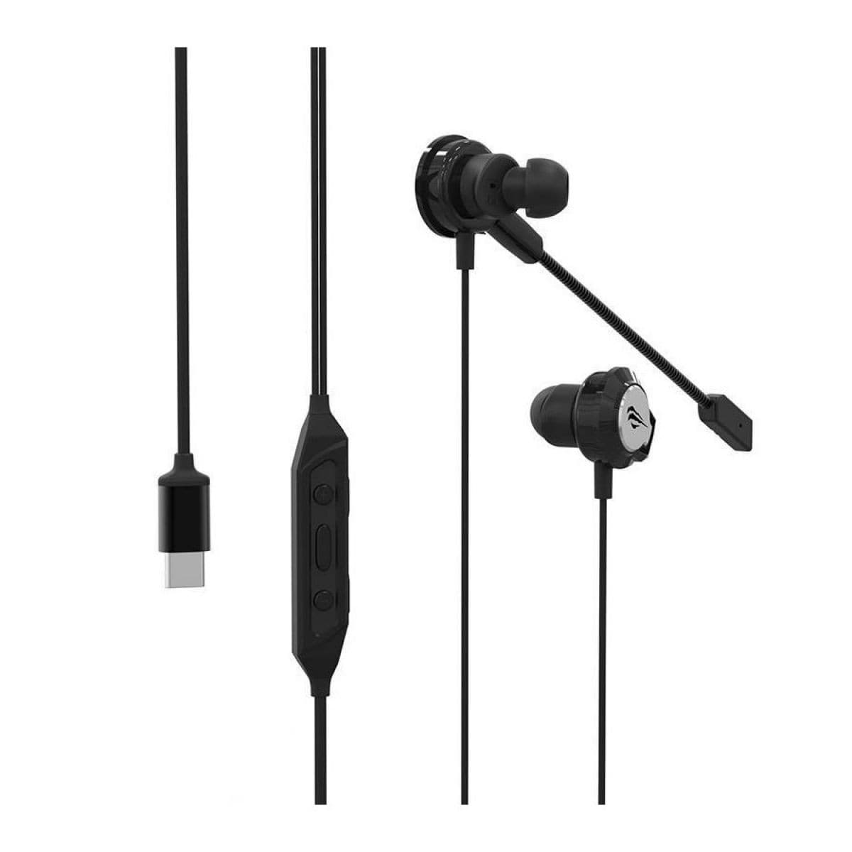 Auricular Havit Ge05 Usb-C Bk