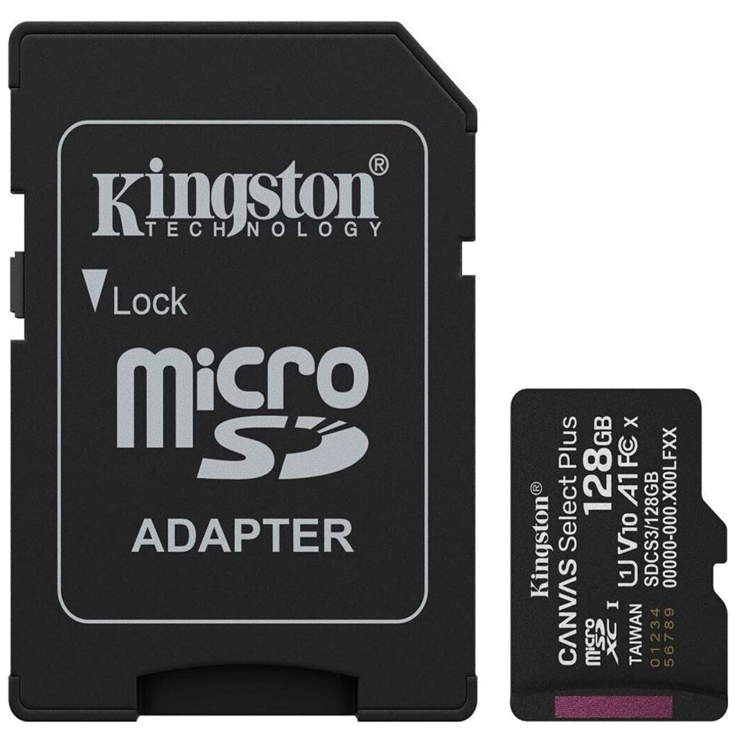 Tarjeta Micro Sdxc Kingston 128gb Canvas Plus