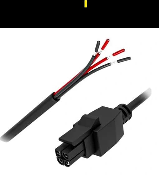 Cable De Alimentación Teltonika De 4 Vías
