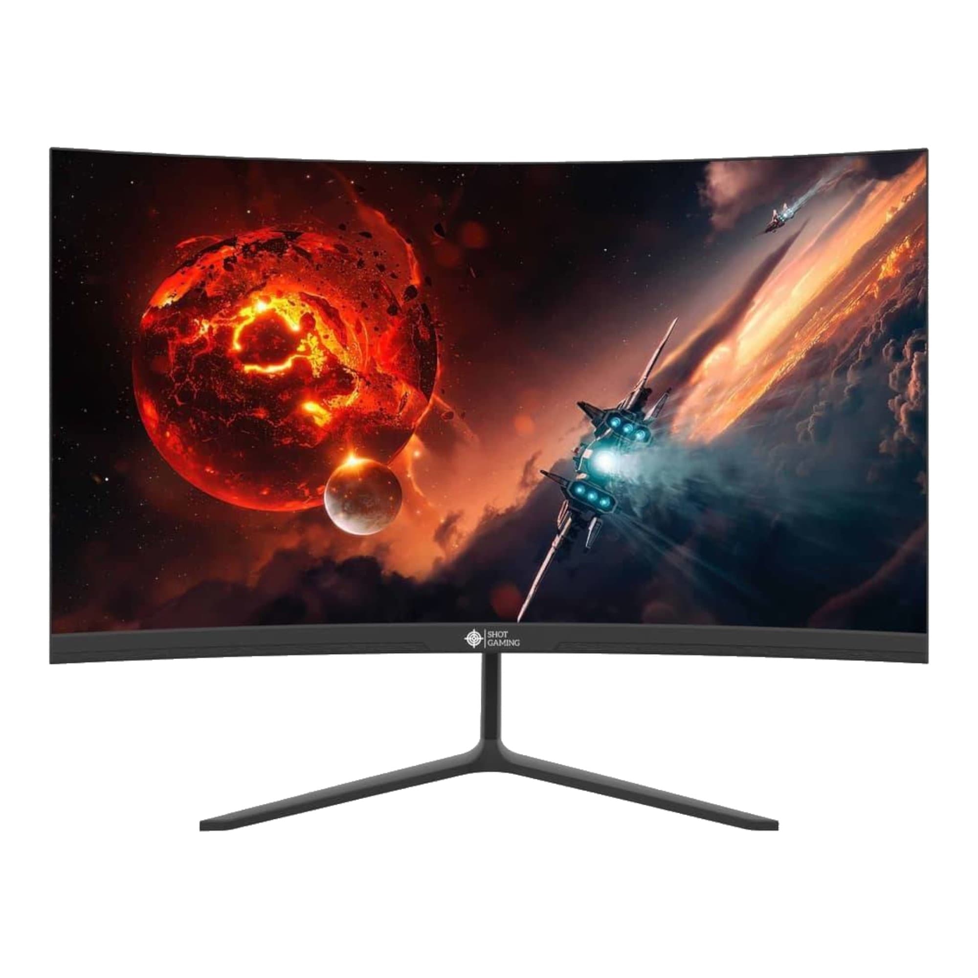 Monitor Gaming Curvo Shot Gaming Sg238c4 23.8'' Full Hd 100hz