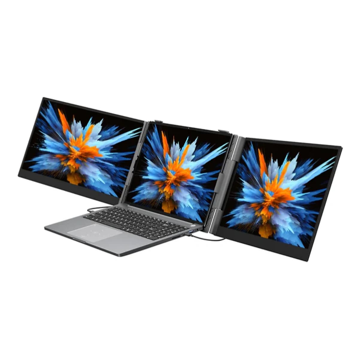 Monitor Portátil Blackview Dcm6 Doble 14" Full Hd Ips Usb-C Para Notebook Y Laptop
