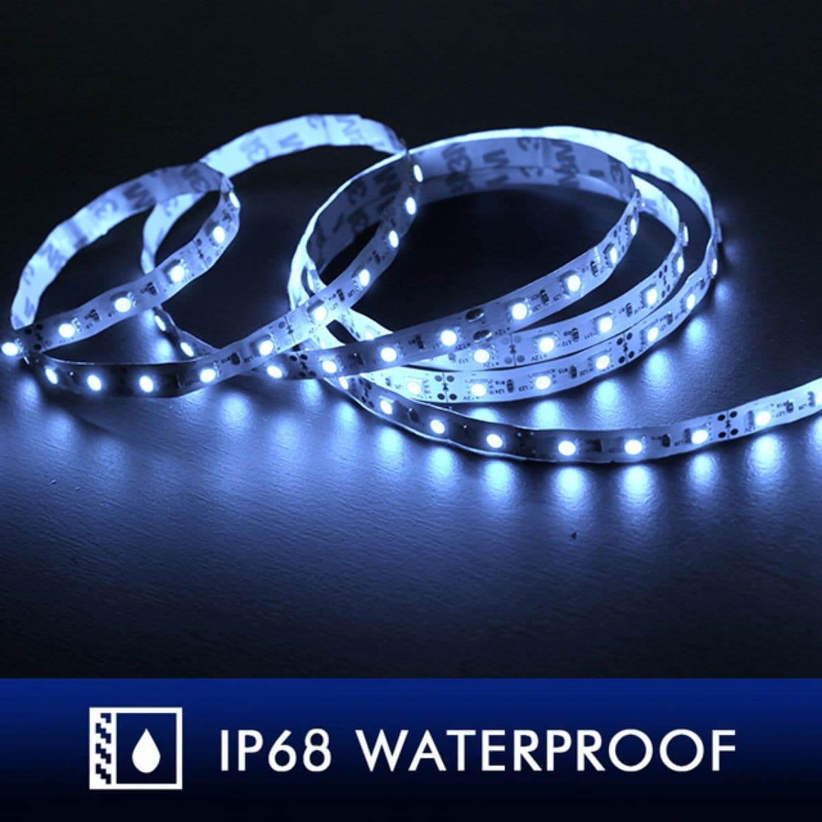 Cinta Led 5m 600xsmd3528 12v Ip68 B.Frio