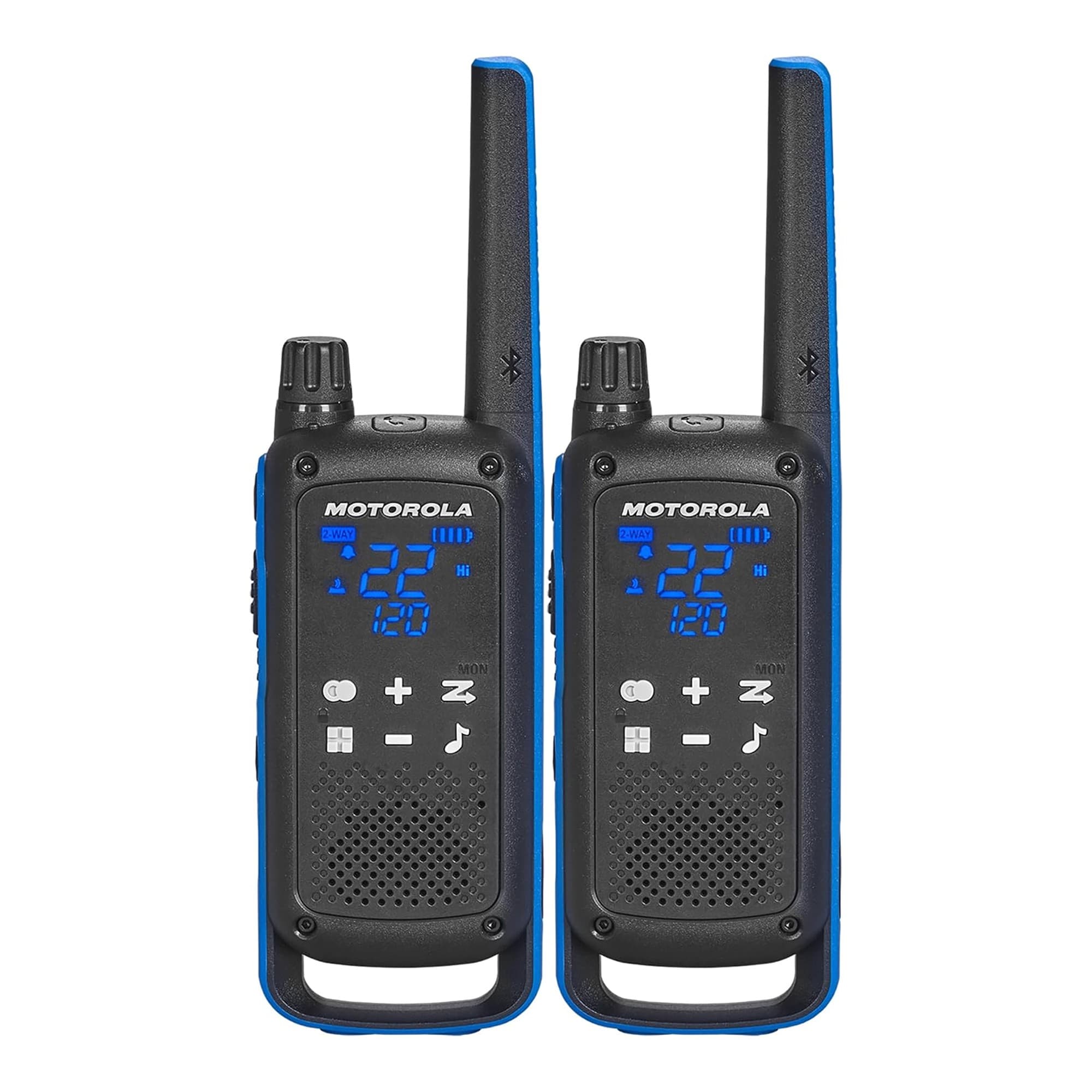 Radio 2 Vías Motorola Talkabout T802 Bt 56km 22 Canales Ip54 Pack X2