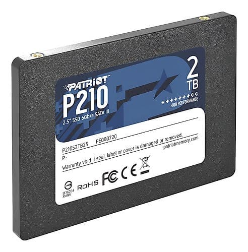 Patriot Ssd P210 2tb Sata 3 2.5"