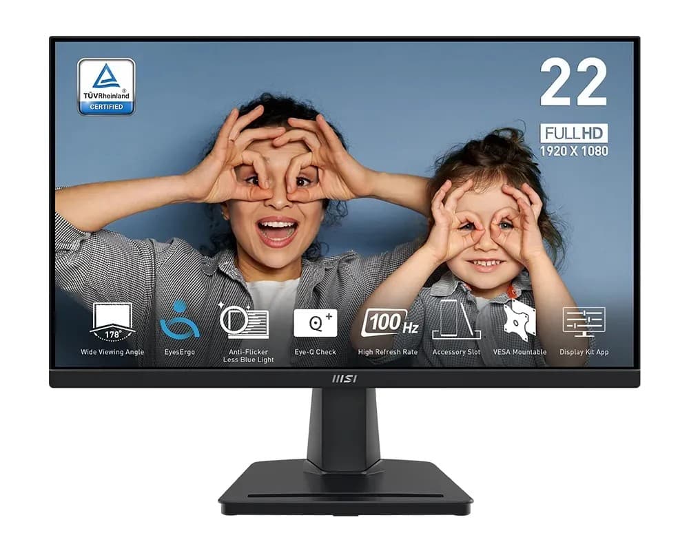 Msi Monitor Pro Mp225v 22" Fhd 100hz