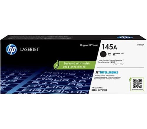Hp Toner W1450a 145a Negro 3001/3002/3003/3004/3101/3102/3103 1.700 Cps(B)