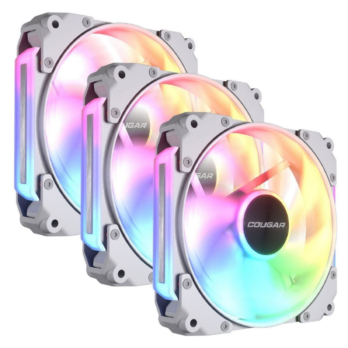 Fan Cougar Apolar 120 Argb White (X3 Pack)