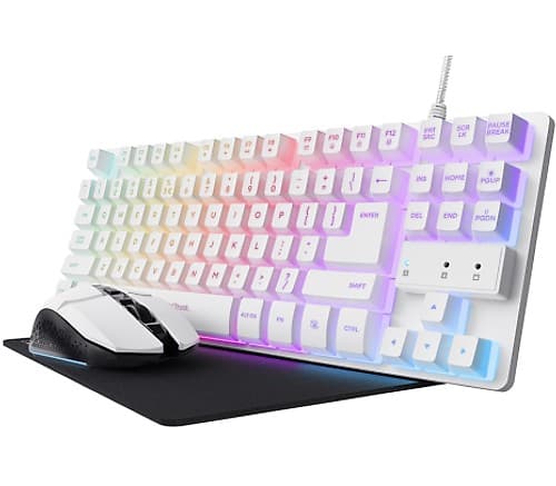 Trust 25233 Combo Gxt794w Gaming Teclado+Mouse/Mouse Pad Eco(D)