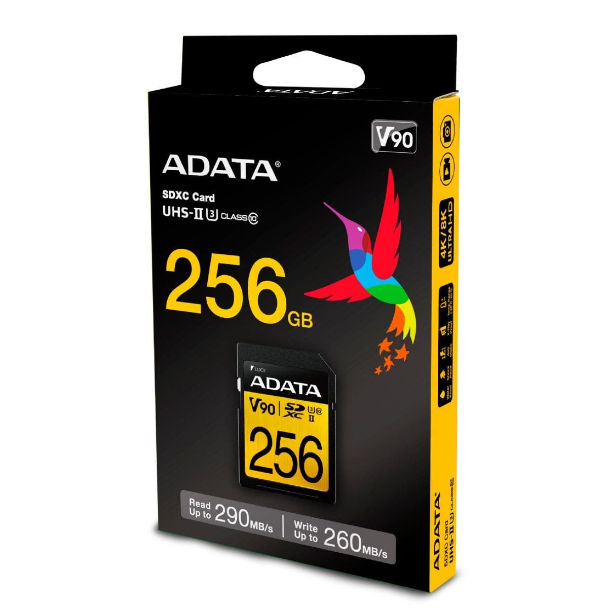 Memoria Adata Sdxc 256gb Uhs-Ii U3 C10 V90