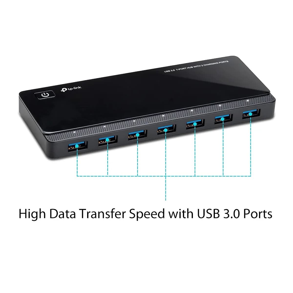 Hub Usb Tp-Link Uh720 7 Puertos Usb 3.0
