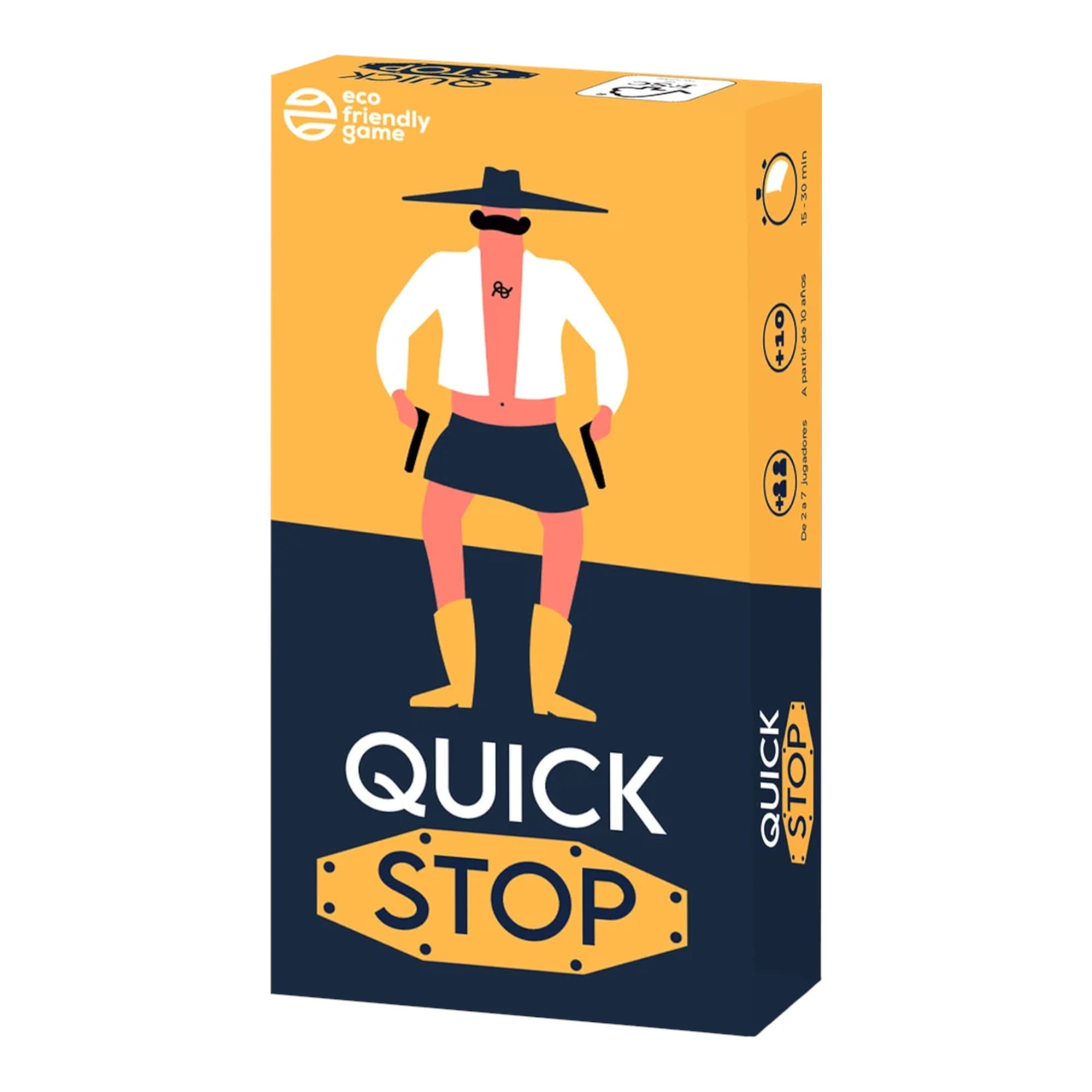 Juego De Mesa Asmodee Quick Stop +10