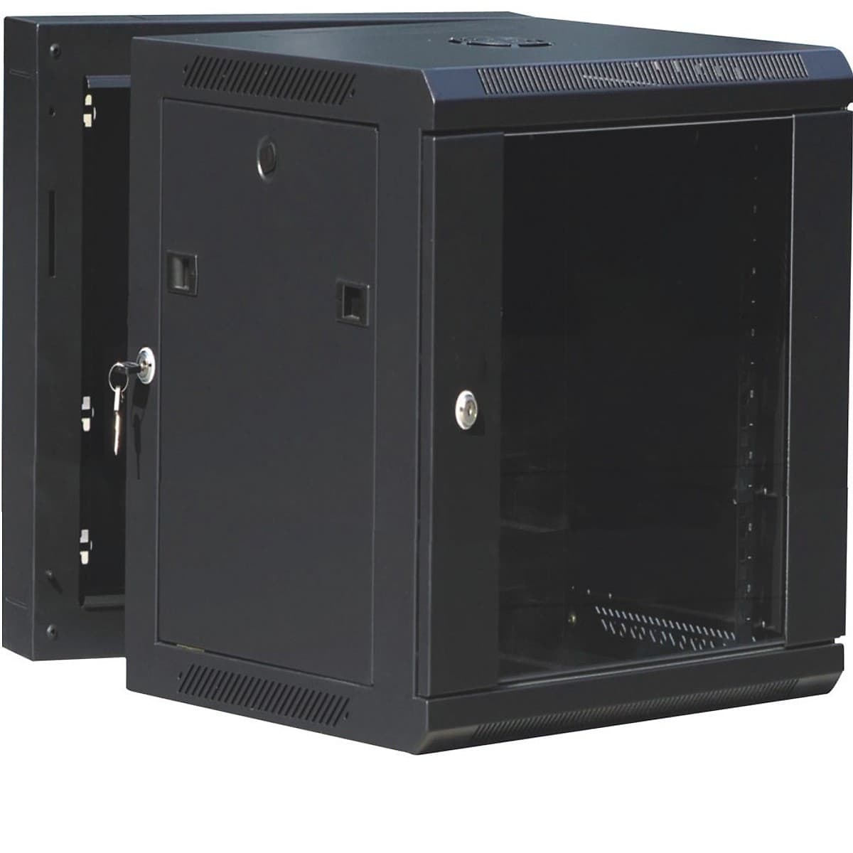 Vf-Rack 22u Pivotante Negro 600x550 Inc Pdu 6 T Org V Y Torn