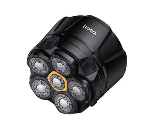 Hoco Hp300 Afeitadora Masculina De 6 Cuchillas Inalambrica Black