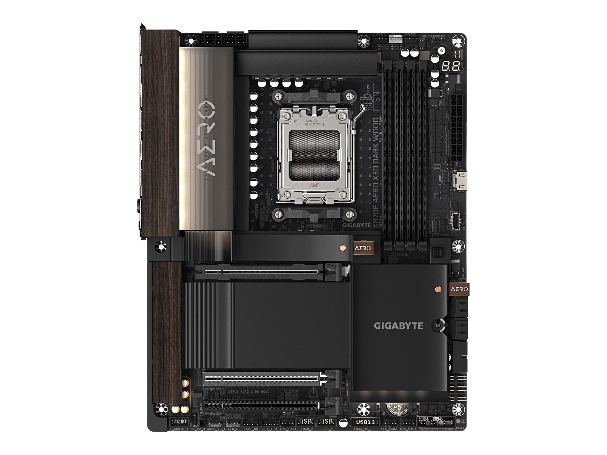 Motherboard Amd Gigabyte X870e Aero X Dark Wood