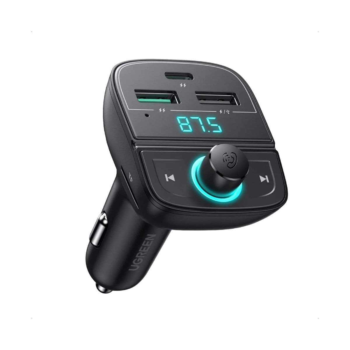 Cargador Ugreen Para Auto Con Bt Bk